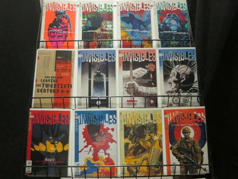 INVISIBLES (1994 VERTIGO) 1-25  COMPLETE BAG & BOARD!