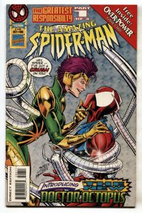 AMAZING SPIDER-MAN #406 1st Lady Octopus Comic Book NM-