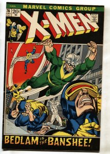 X-MEN #76 1972- -comic book- Marvel Comics FN/VF