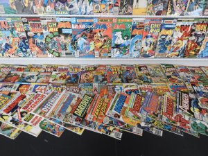 Huge Lot 170+ Silver/Bronze Comics W/ Hulk, Daredevil, Iron Man, +More! See desc