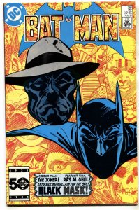 BATMAN #386 DC comic book 1985-1st BLACK MASK