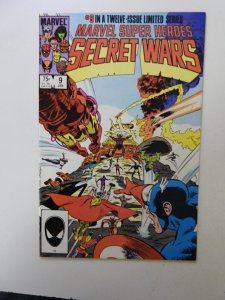 Marvel Super Heroes Secret Wars #9 (1985) FN/VF condition