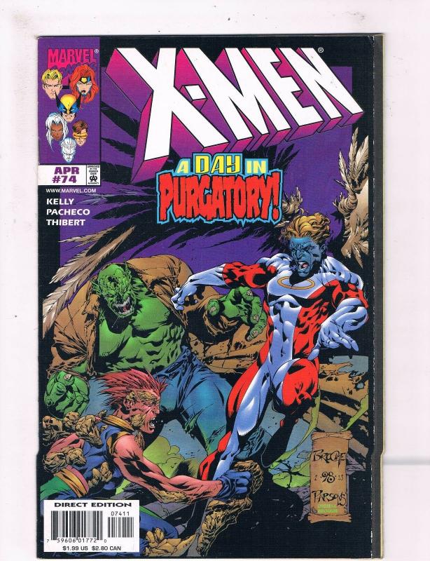 X-Men # 74 VF/NM Marvel Comic Books Wolverine Magneto Gambit Rogue Cyclops!! SW8