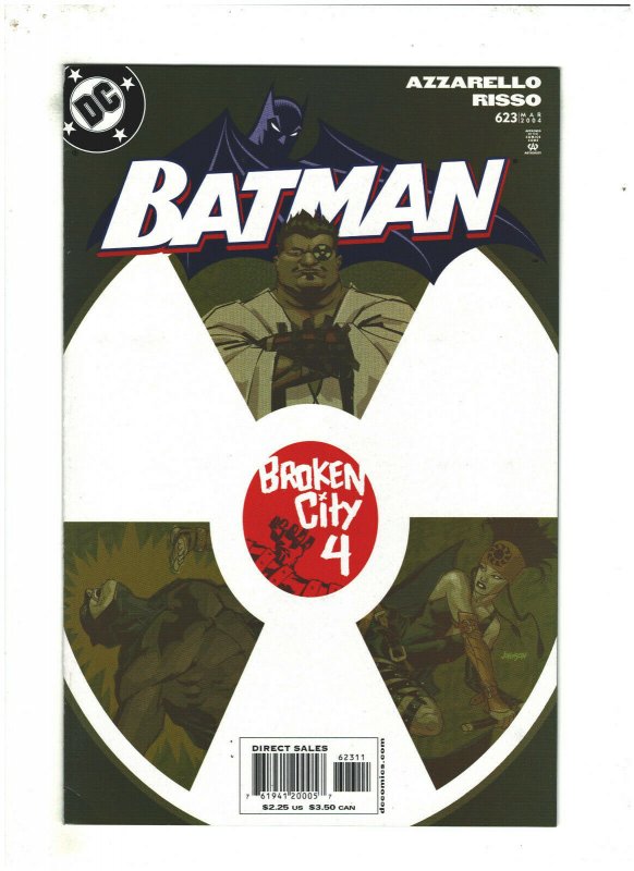 Batman #623 VF/NM 9.0 DC Comics 2004 Azzarello & Risso Broken City   