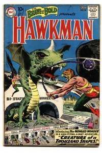 BRAVE AND THE BOLD #34-1st appearance of HAWKMAN / HAWKGIRL DC Comic book