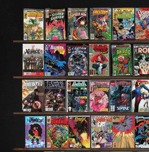 Huge Lot 150+ Comics with The Avengers, Micronauts, Rom & More!