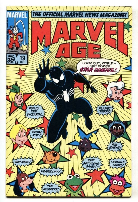 Marvel Age #19 1st appearance of Black Costume -Amazing Spider-Man #252 