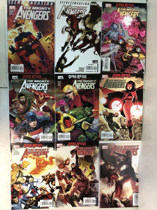 The Mighty Avengers (2007) Starter Consequential Set # 1-36 (VF/NM) Marvel