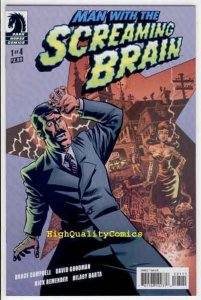 MAN with the SCREAMING BRAIN #1, VF+, Bruce Campbell, Movie, more in store