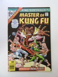 Master of Kung Fu Annual (1976) VG+ condition 1 spine split