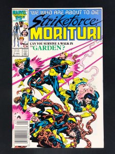 Strikeforce: Morituri #2 Newsstand Edition (1987)