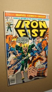 IRON FIST 9 *HIGH GRADE* VS CHAKA 1ST FULL APPEARANCE JOHN BYRNE ART
