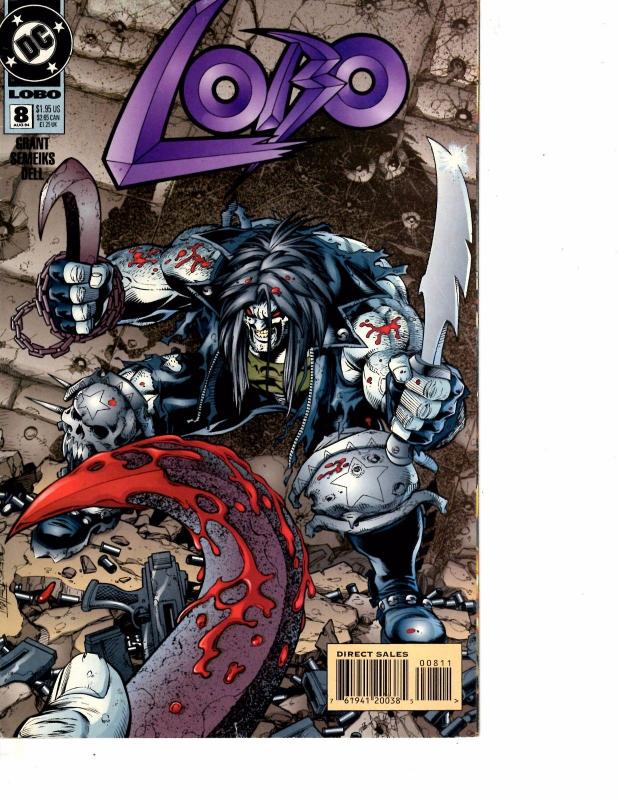 Lot Of 2 DC Comics Lobo #8 and Nightwing #111  Wonder Women  JB4