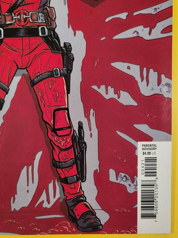 Deadpool Black White & Blood #4 Mike Allred Variant 2021 1st Sakura Spider NM