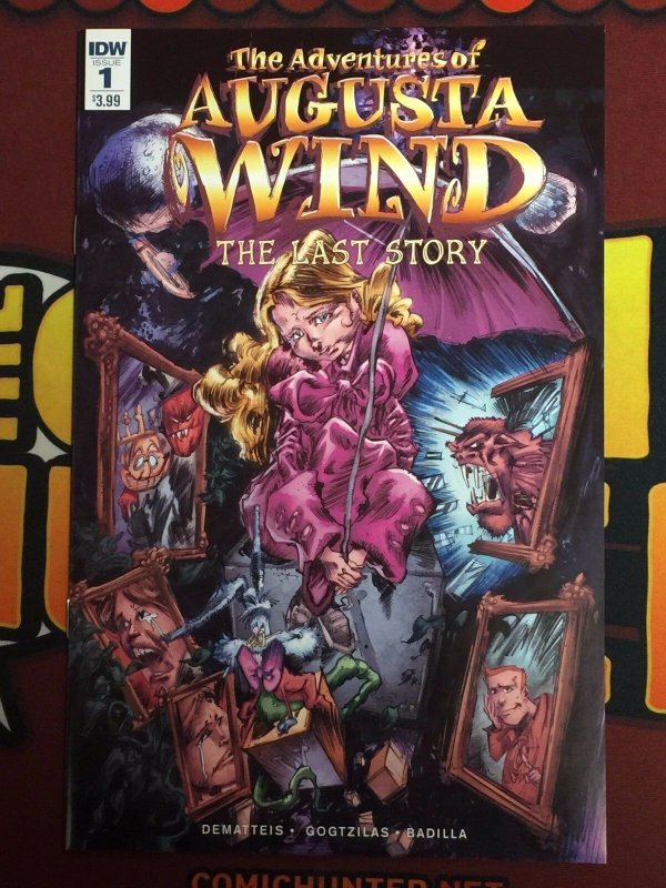 Adventures of Augusta Wind The Last Story (2016) 1,2,3,4,5 Set Dematteis IDW 