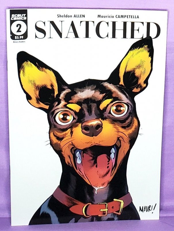 SNATCHED #1 - 4 Optioned by Warner Bros TV Crime Story Scout Comics