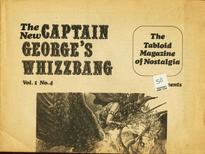 CAPTAIN GEORGES WHIZBANG #4-VIRGIL FINLAY-LON CHANEY VG