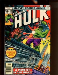 Incredible Hulk #208 -  WE COMBINE SHIPPING! (8.0) 1977