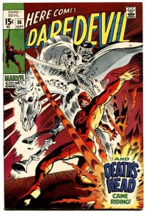 DAREDEVIL #56 1969-MARVEL COMICS-1ST DEATH'S HEAD HIGH GRADE