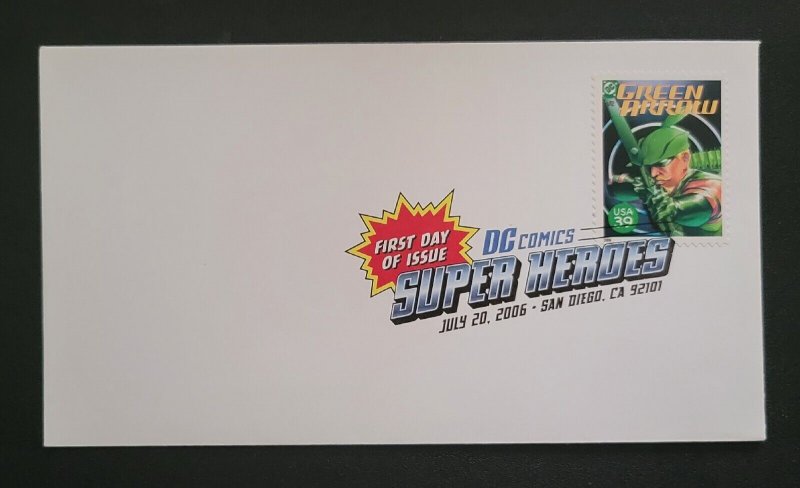 DC Comics 2006 SDCC USPS Stamped Envelope Set of 10! 1st DAY ISSUE Commemorative