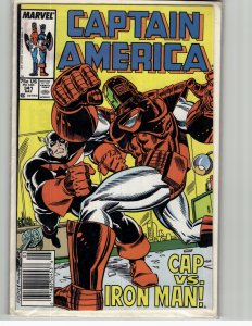 Captain America #341 (1988) Captain America [Key Issue]