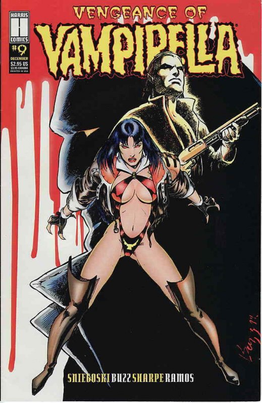 Vengeance of Vampirella #9 VF/NM; Harris | save on shipping - details inside 