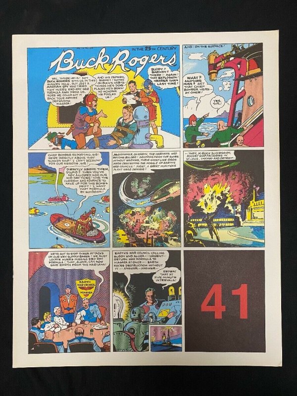 Buck Rogers #41- Sunday pages #481-492 - large color reprints