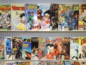 Huge Lot of 140+ Comics! Airboy, Jonny Quest, Dragon Ball
