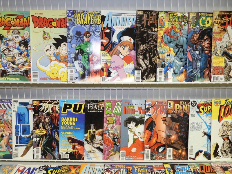 Huge Lot of 140+ Comics! Airboy, Jonny Quest, Dragon Ball