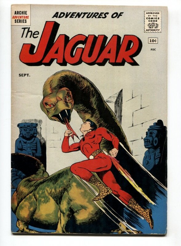 Adventures of the Jaguar #1 1961- Archie comics- First issue FN+