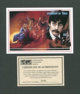 The Beatles Commemorative Stamp Sheet (SET)  1996