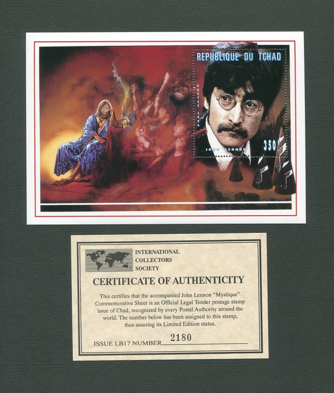 The Beatles Commemorative Stamp Sheet (SET)  1996