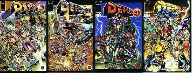 DEFCON 4 (1996 IM) 1-4  Slings&Arrows Guide recommended COMICS BOOK