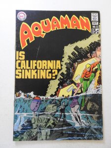 Aquaman #53 (1970) VG+ Condition ink on 1st page