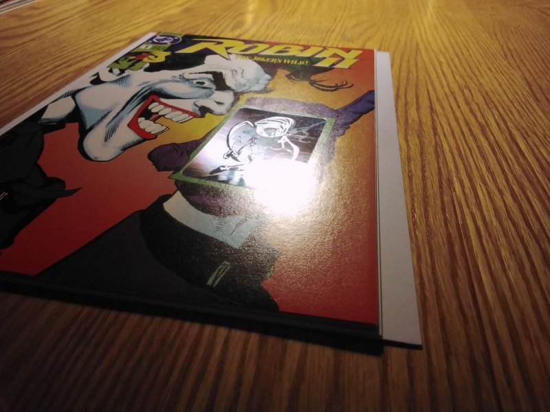 Robin II: The Joker's Wild! #1 Joker Close-Up Cover (1991)