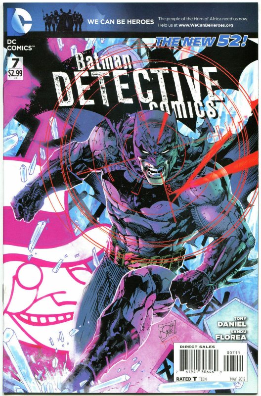 DETECTIVE COMICS #7, VF/NM, 2012, 52, Tony Daniel, more Batman in store