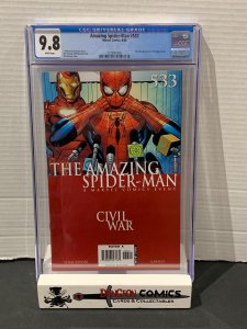 Amazing Spider-Man # 533 CGC 9.8 Cover A Marvel 2006