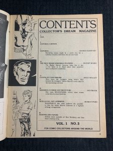 1977 COLLECTOR'S DREAM Magazine #3 VG/FN 5.0 Marvel Continuity