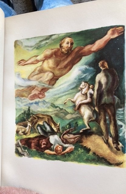 Leaves of grass by Walt Whitman, art by Daniel, 1940