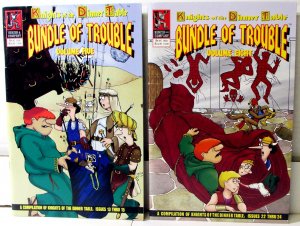 Knights Dinner Table Bundle Lot 2 #5, 8 '00 Kenzer Collects #13-15, 22-24 Comics