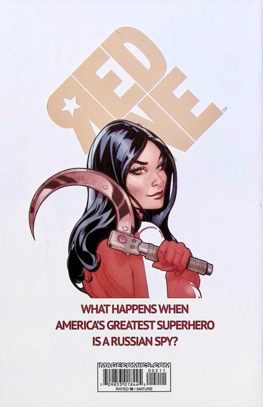 RED ONE Comic Issue 2 — Soviet Spy Superhero Set in LA 1977 — 2015 Image Comics 
