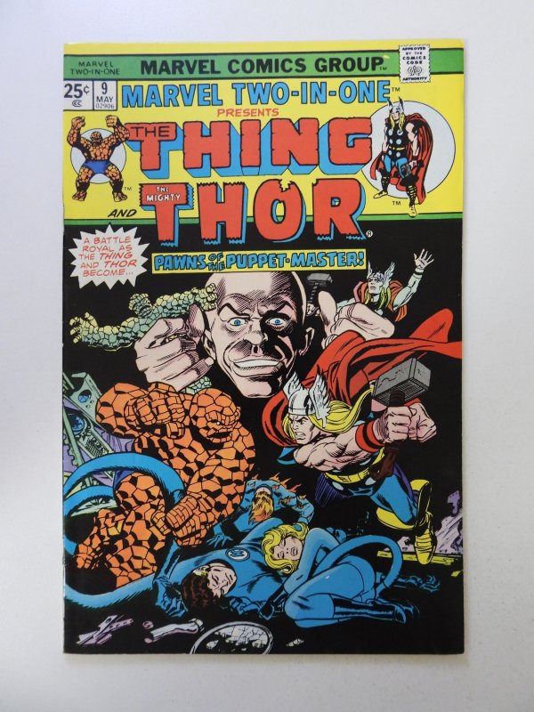 Marvel Two-in-One #9 (1975) VF- condition