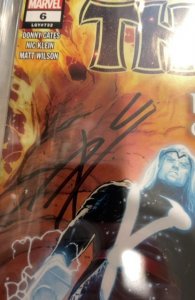 Thor #6 (2020) CGC Signature - Signed by Donny Cates