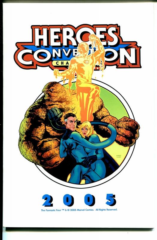 Heroes Convention Program Book 2005-Fantastic Four-Harris Clark-FN/VF