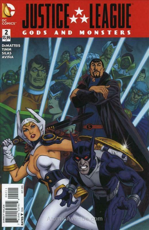 Justice League: Gods And Monsters #2 VF; DC | save on shipping - details inside