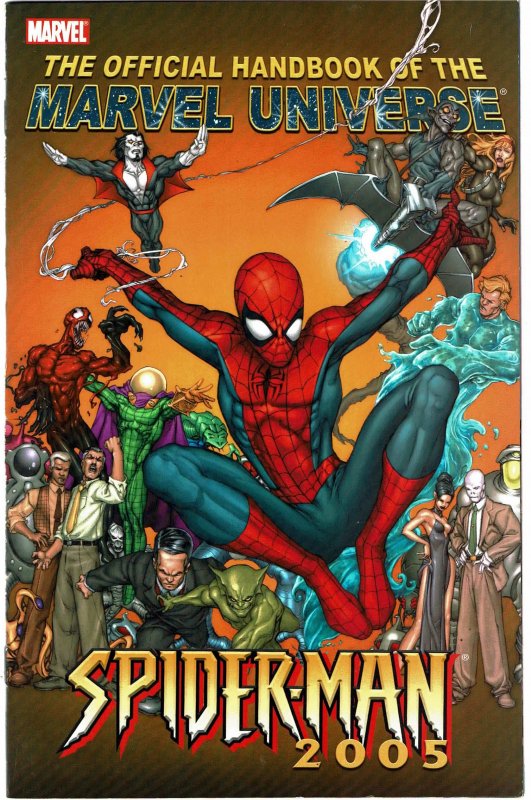 Official Handbook Of The Marvel Universe: Spider-Man 2005 NM+