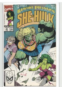 The Sensational She-Hulk #21 (1990) She-Hulk