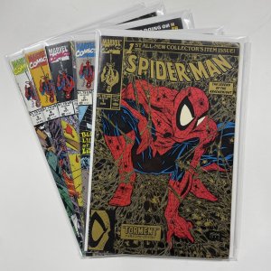 Spider-Man 1 2 3 4 5 Lot Near Mint Nm Marvel 1990