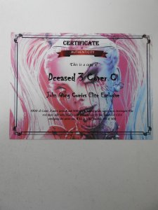 DCeased #3 Comics Elite Cover C (2019) VF/NM Condition! W/ COA!