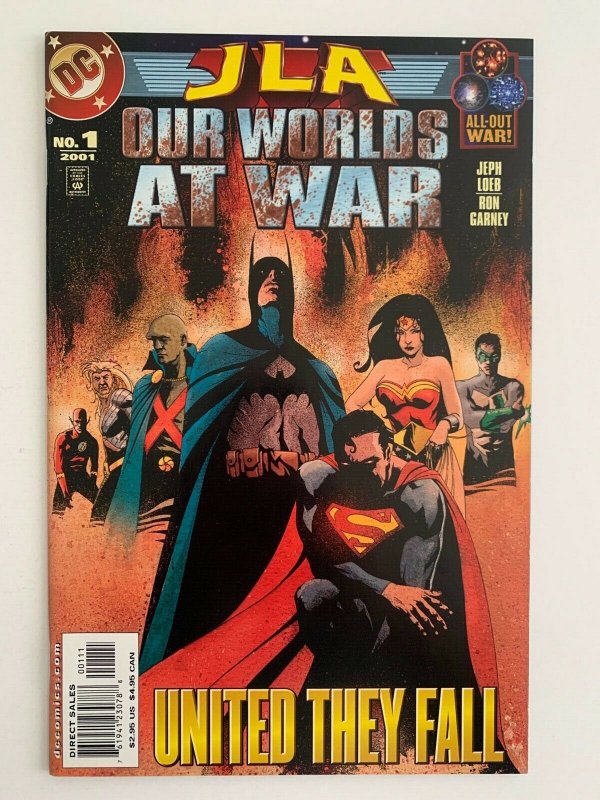 Justice League Our Wolds at War #1 (DC Comics) NM 